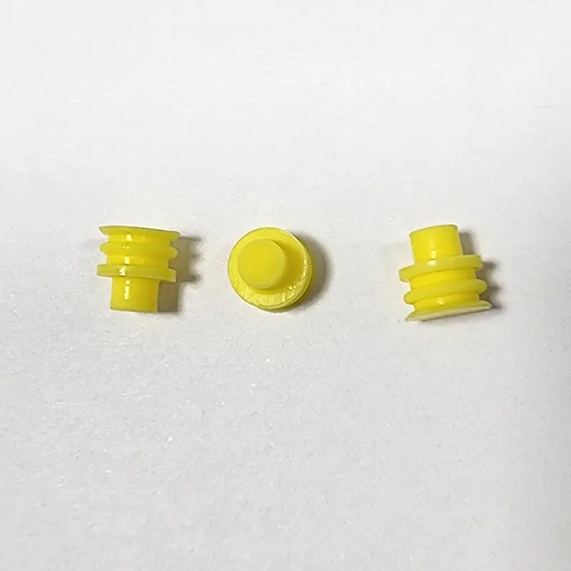6mm dilaw na waterproof connector plug