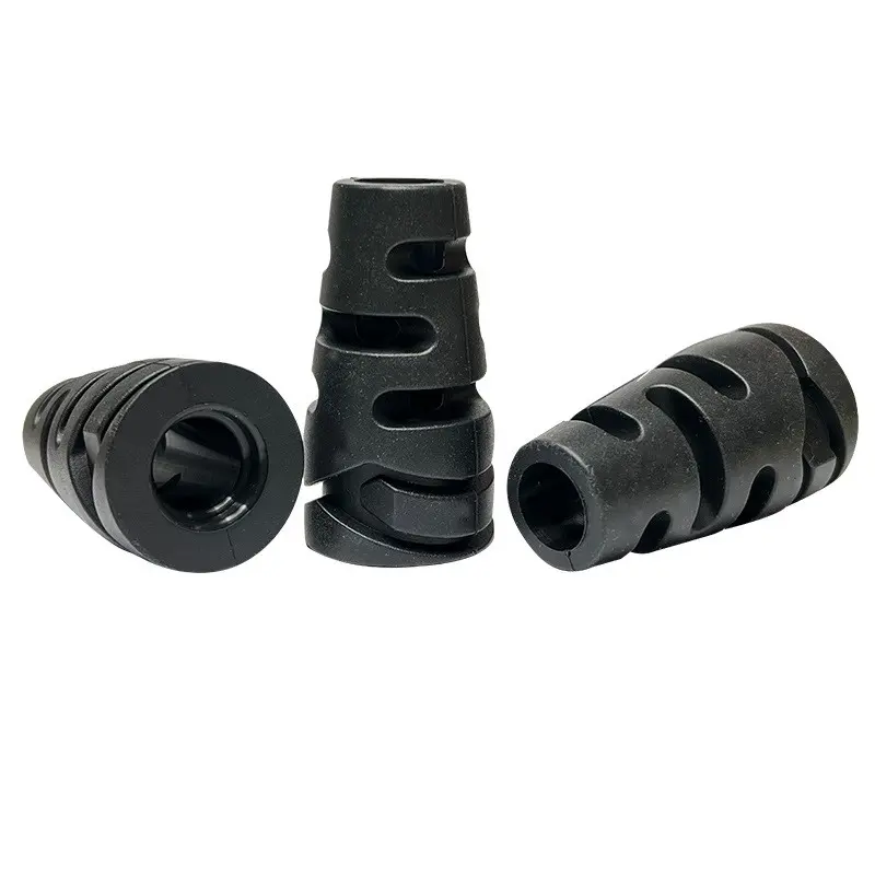 Itim na Silicone Wire Seal Boot